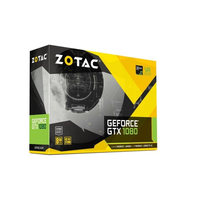 Placa video Zotac GeForce GTX 1080 Mini 8GB DDR5X 256-bit ZT