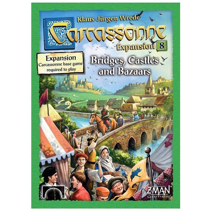 Jucarie Carcassonne: Expansion 8 Bridges, Castles And Bazaars