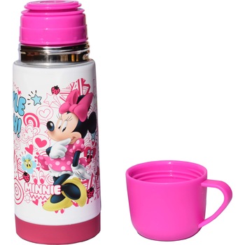 Termos copii Minnie Mouse alb, Disney, 320ml Termos copii Minnie Mouse alb, Disney, 320ml
