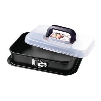 Forma de copt cu capac 35 x 24 cm  Forma de copt cu capac 35 x 24 cm