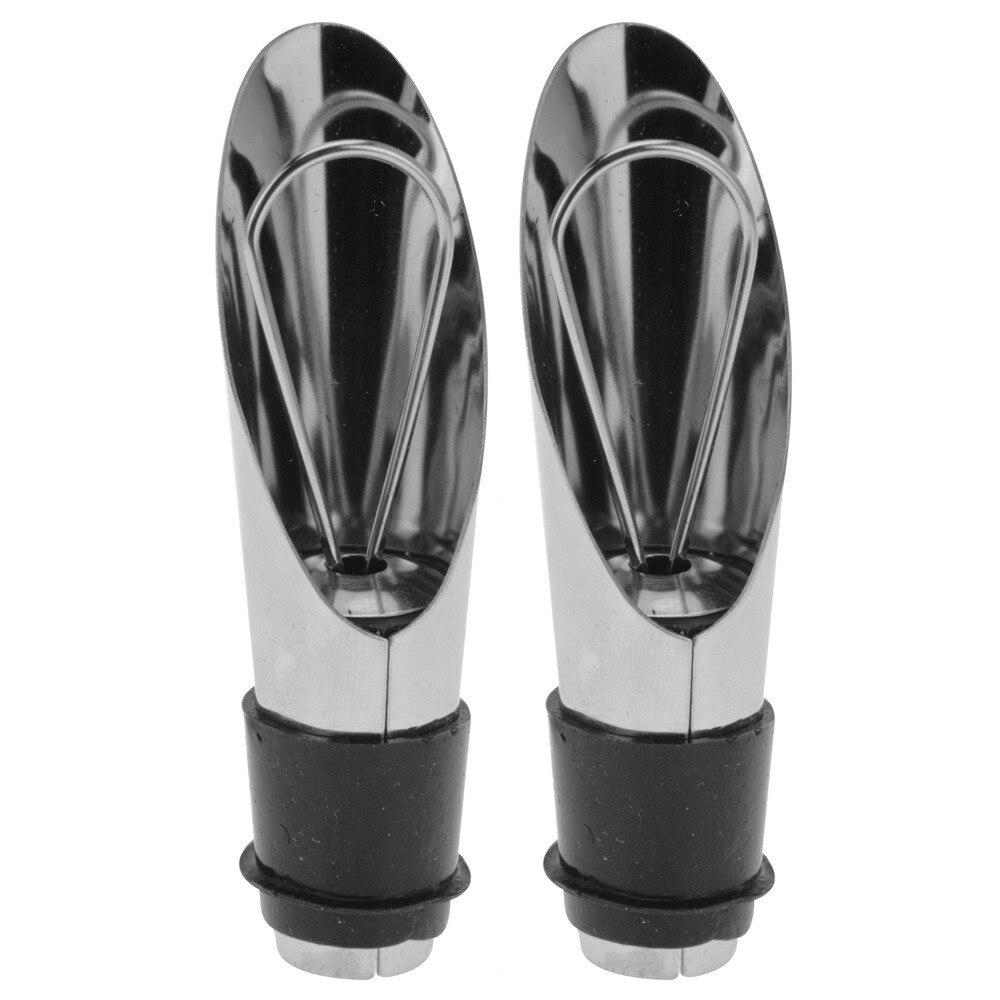 Set 2 picuratoare vin Excellent, inox