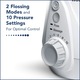Irigator bucal Waterpik Profesional Aquarius WP-660, 7 capete curatare, 10 trepte presiune, Rezervor 650ml, Alb