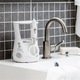 Irigator bucal Waterpik Profesional Aquarius WP-660, 7 capete curatare, 10 trepte presiune, Rezervor 650ml, Alb