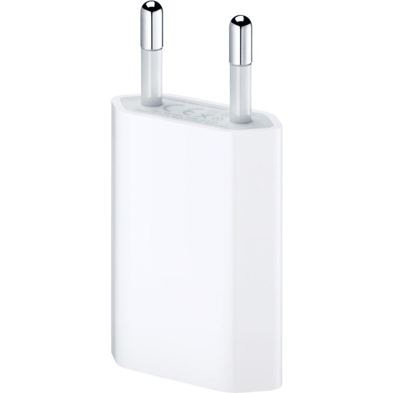 Incarcator Retea pentru Apple iPhone, 1xUSB, 1.0A, Bulk, Alb