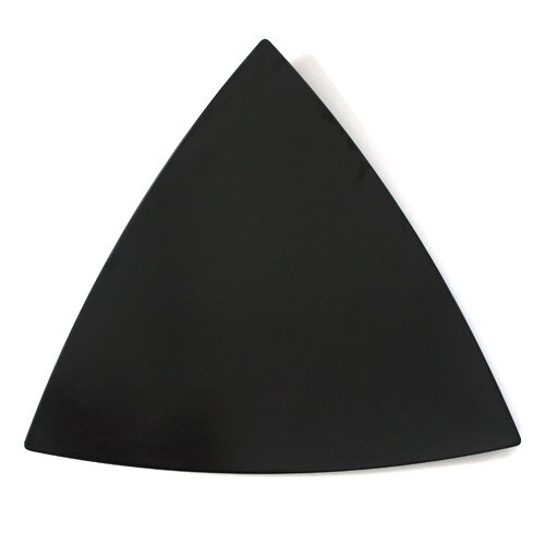 Platou RAKI triunghi melamina 47,5x47,5x1cm negru