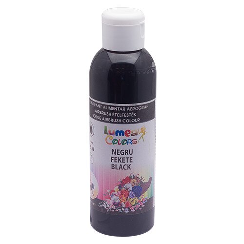 Colorant aerograf negru, 135 ml - Lumea Basmelor