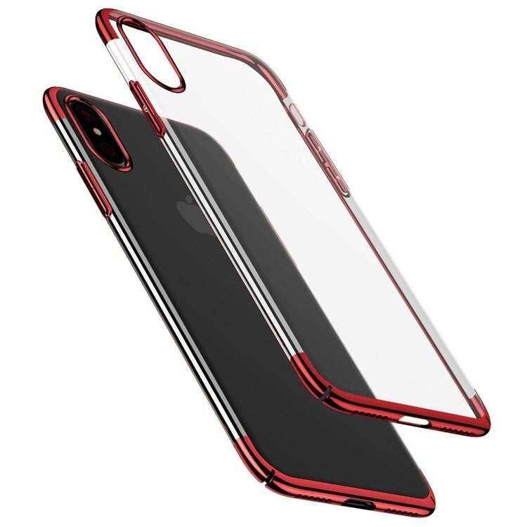 Baseus, Husa de protectie pentru iPhone XS / X, Rosu