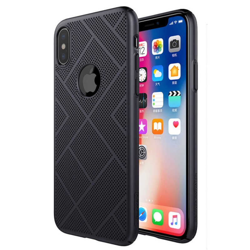 Husa de protectie Nillkin pentru iPhone X si iPhone XS, Negru