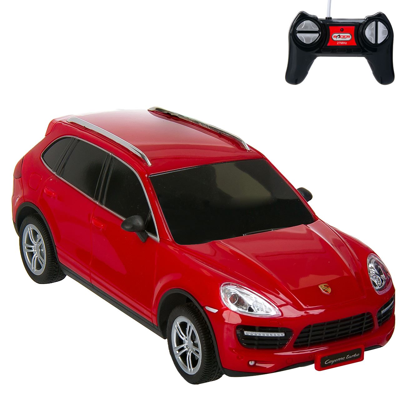 Masina cu telecomanda Porsche Cayenne, scara 1:24, rosu