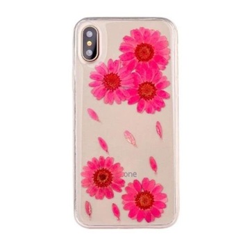 Husa de protectie Flower Inny pentru iPhone XS / X, Model floral 6, Transparent Husa de protectie Flower Inny pentru iPhone XS / X, Model floral 6, Transparent