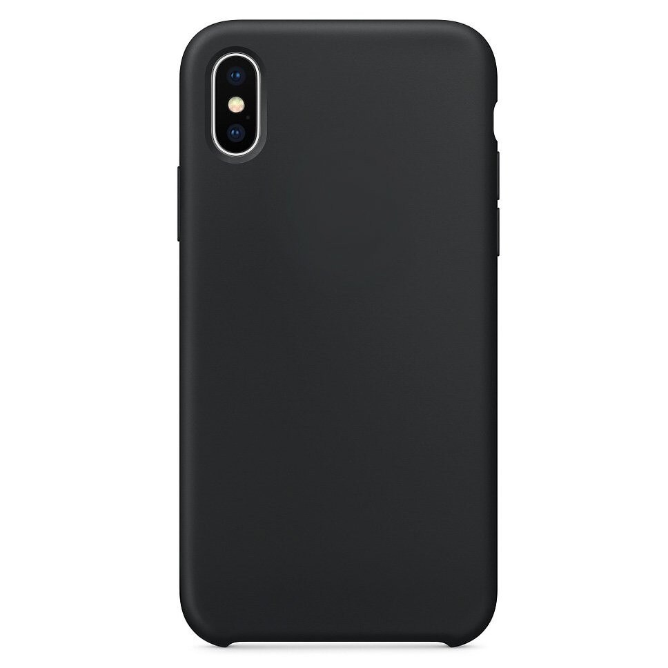 Husa iPhone X / XS Silicone Neagra