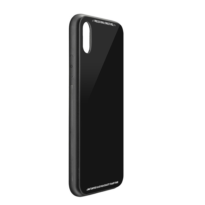 Husa protectie pentru iPhone 7, Negru, Fullbody, Hard Case
