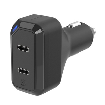 Incarcator auto dual StrikeDrive 3.0 18W USB-C Incarcator auto dual StrikeDrive 3.0 18W USB-C