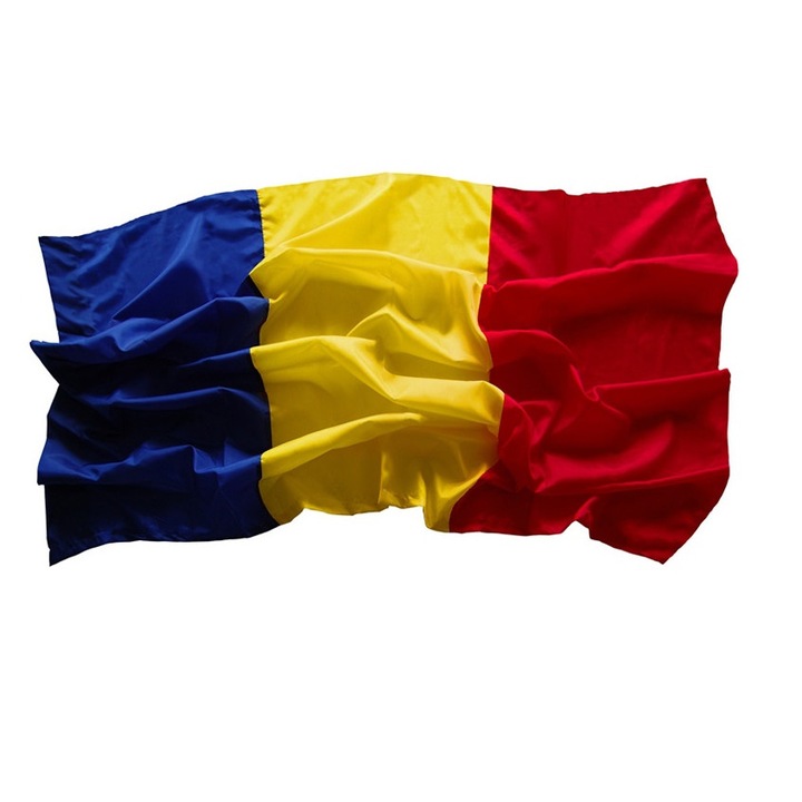 Drapel Romania Interior, Satin 90x135 cm