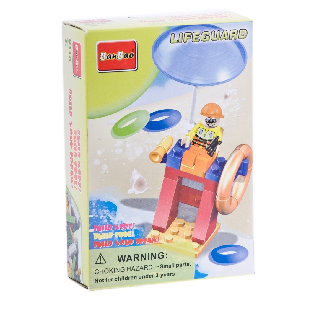 BanBao Set constructie Salvamar de plaja