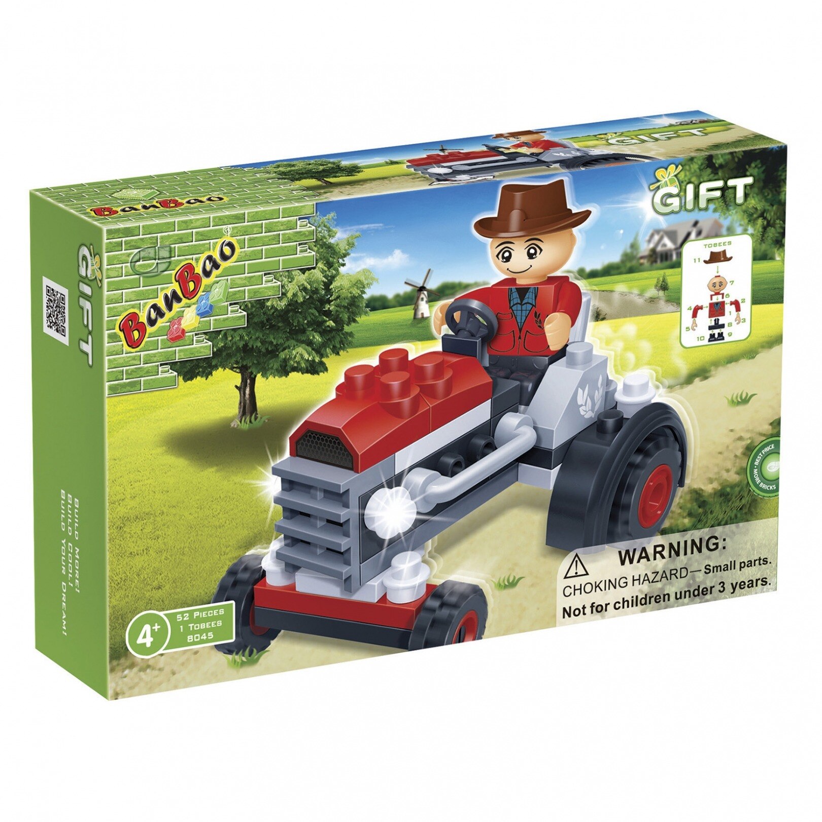 Set constructie Tractor, BanBao