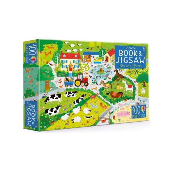 Carte si puzzle – On the farm book & Jigsaw