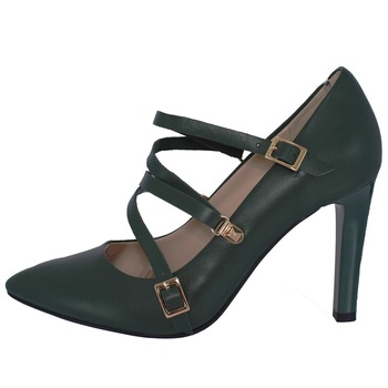 Pantofi dama, din piele naturala, marca Botta, 1087-18-06-05, verde, Verde Pantofi dama, din piele naturala, marca Botta, 1087-18-06-05, verde, Verde