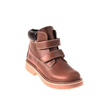 Bocanci imblaniti Melania cu exterior din piele naturala, Maro, 31 EU Bocanci imblaniti Melania cu exterior din piele naturala, Maro, 31 EU