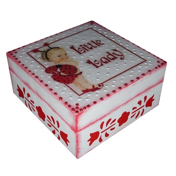 Cutiuta handmade pentru prima suvita si dintisorii de lapte ai bebelusului Micuta Gargarita, Little angel Cutiuta handmade pentru prima suvita si dintisorii de lapte ai bebelusului Micuta Gargarita, Little angel