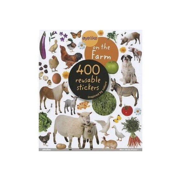 Eyelike Stickers: on the farm, Workman Publishing