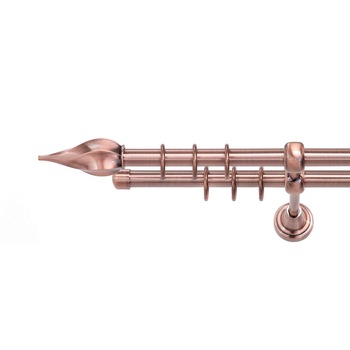 Galerie dubla, Twister, grosime 16mm, cupru, 320 cm Galerie dubla, Twister, grosime 16mm, cupru, 320 cm