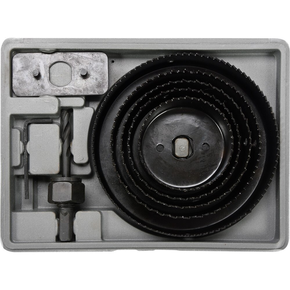 Set freze pentru scos cepuri din lemn VOREL, 8buc, 64 - 127mm