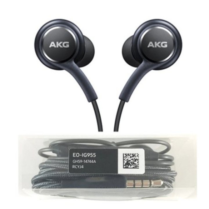 Аудио слушалки Stereo Headset AKG EO-IG955 за Samsung S8 , S8 Plus , Черни