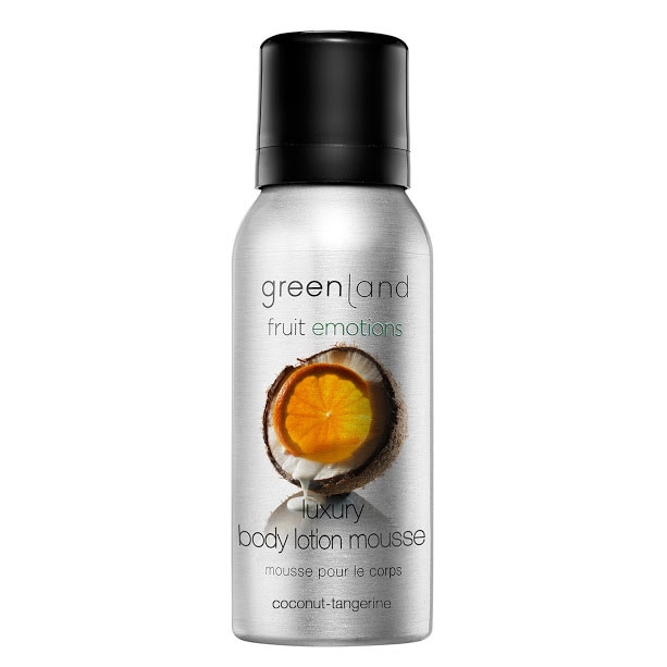 Lotiune spumanta corp, cu cocos si mandarine, Greenland, 50 ml