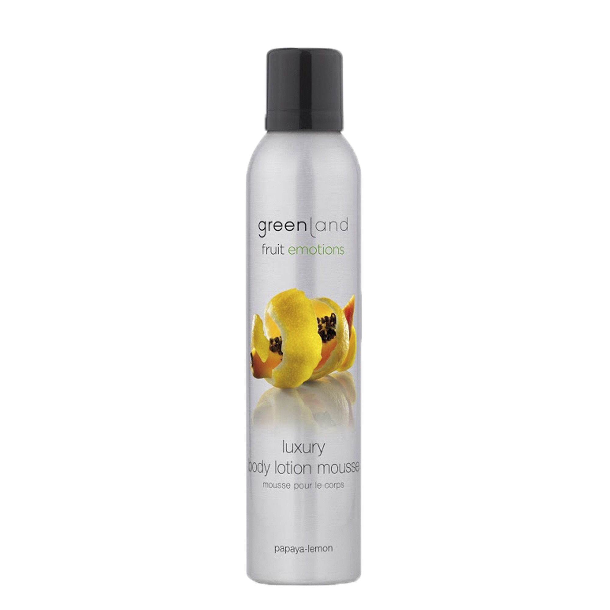 Lotiune spumanta corp, cu papaya si lamaie, Greenland, 200 ml
