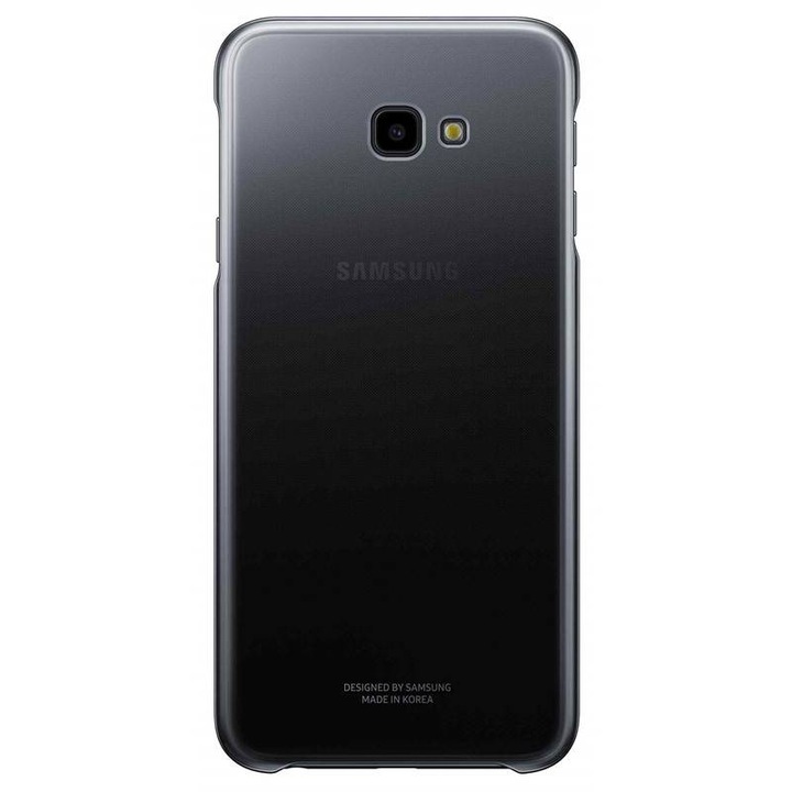 Предпазен калъф Samsung Gradation Cover за Galaxy J4 Plus (2018), Black