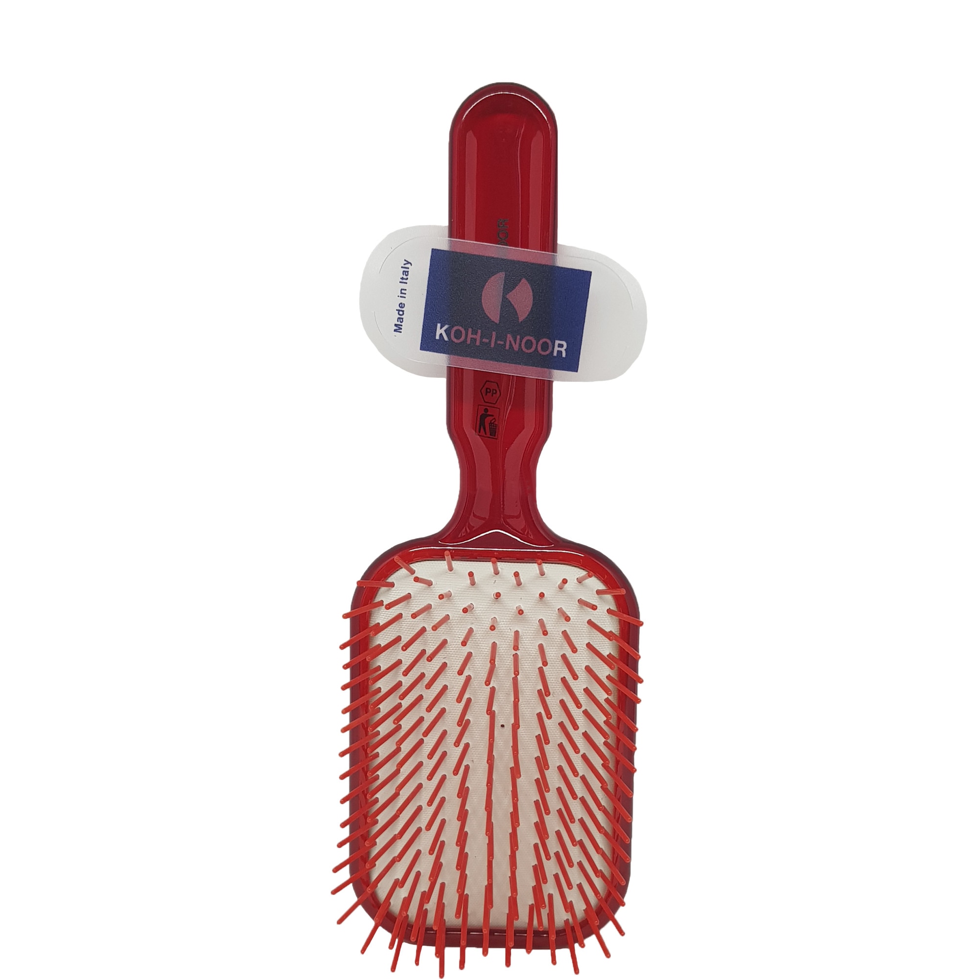 Paleta pneumatica Koh-I-Noor, rosie cu peri cilindrici din plastic