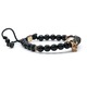 Bratara aur 14k reglabila cu snur, skull collection, ar2083