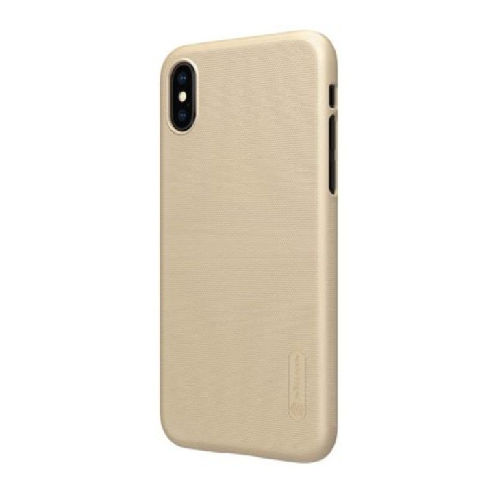 Husa iPhone XS Max Super Frosted Nillkin Gold