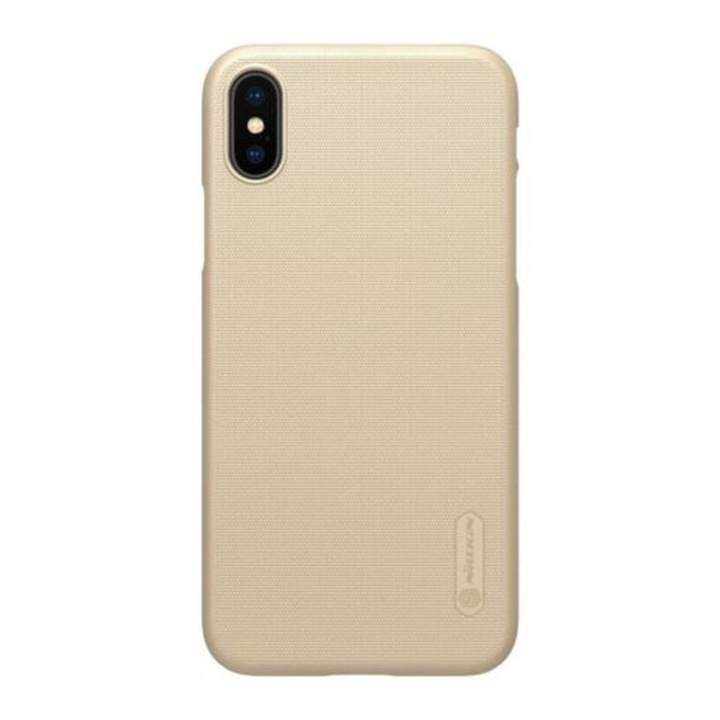 Husa iPhone XS Max Super Frosted Nillkin Gold