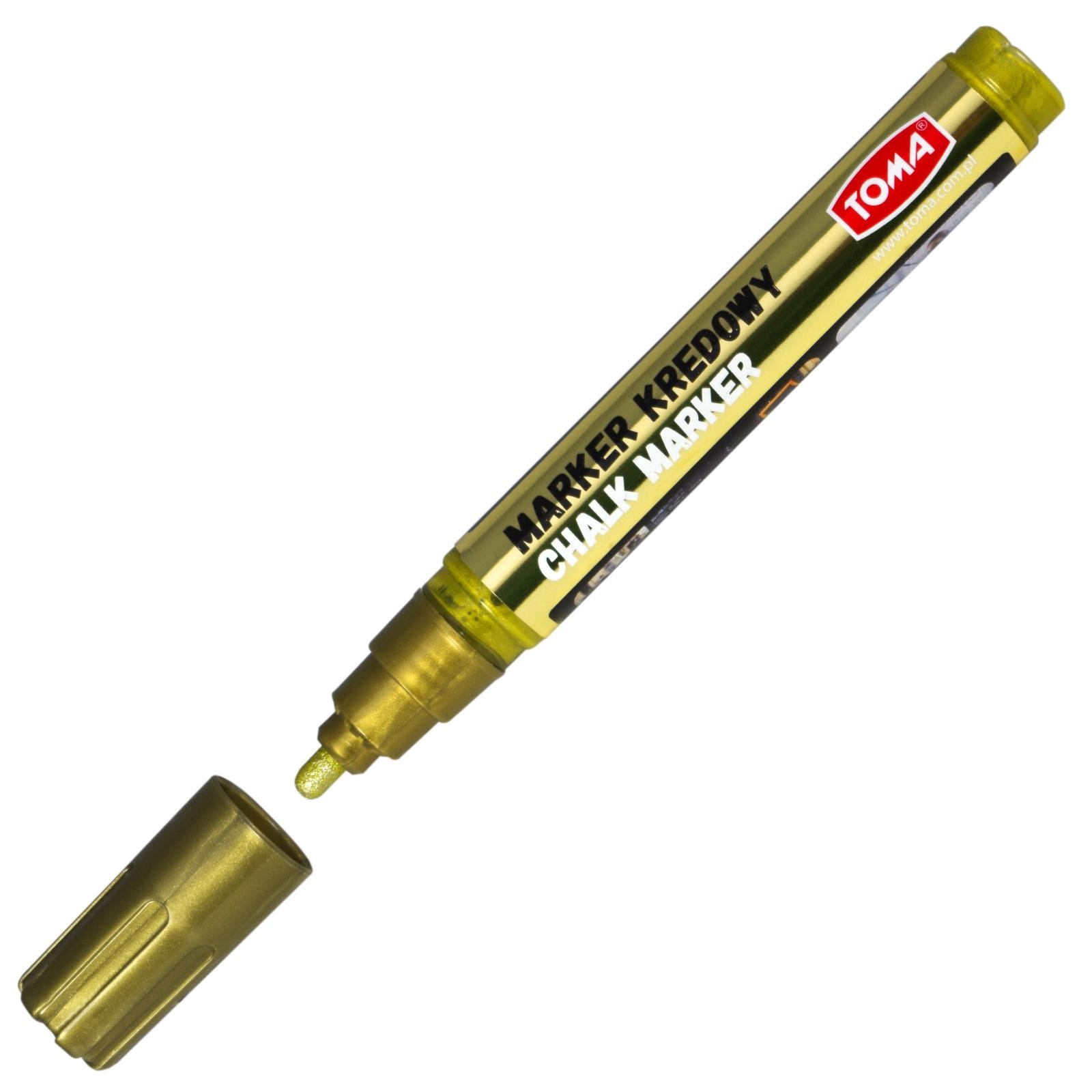 Marker pentru creta TOMA TO-292 GOLD 4,5mm (varf rotund)