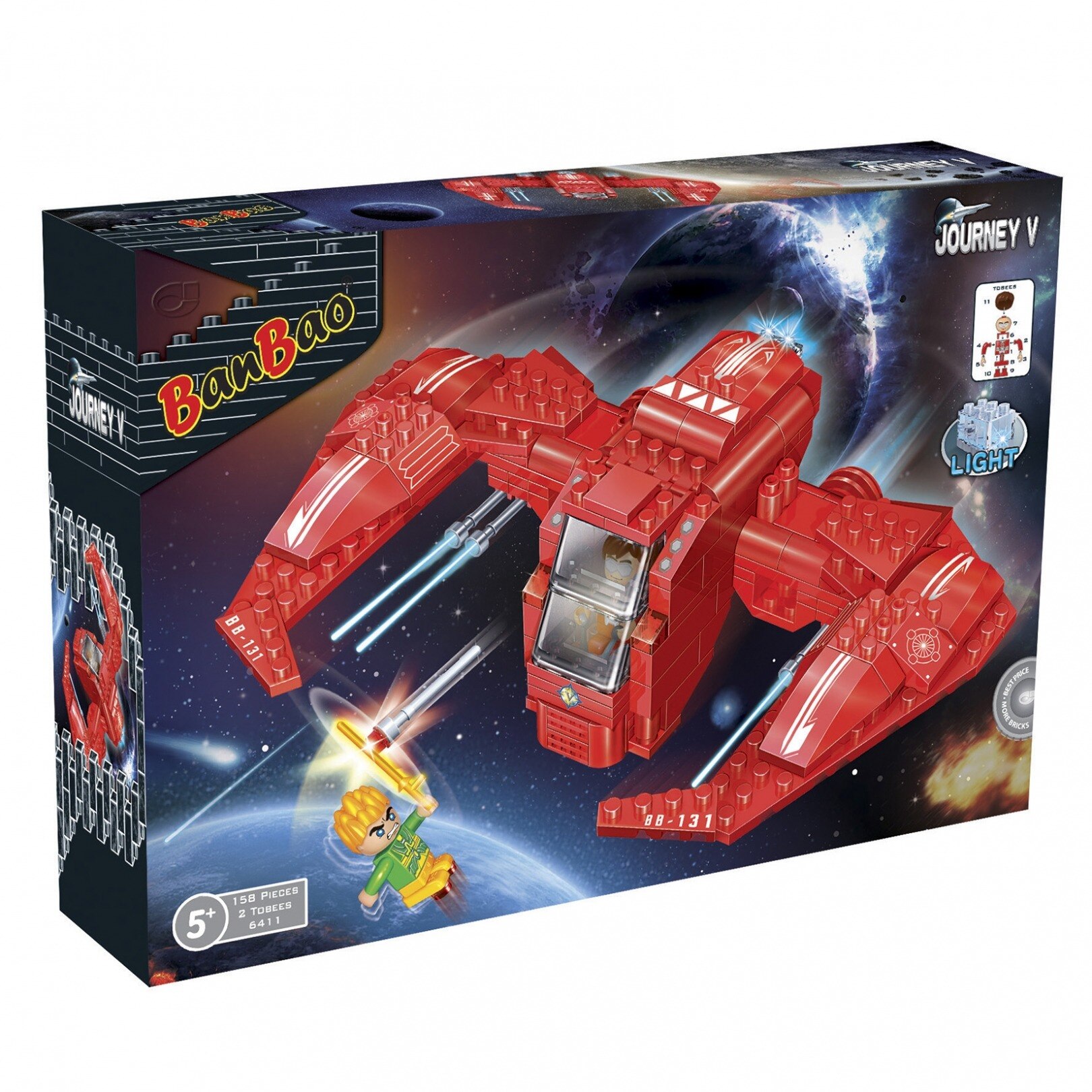 Set constructie Journey Challenger, BanBao