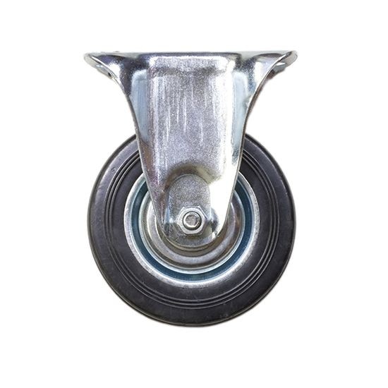 Roata fixa, cauciuc, diametru 100 mm