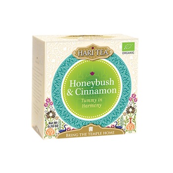 Ceai premium Hari Tea tummy in harmony honeybush si scortisoara, bio 10 plicuri