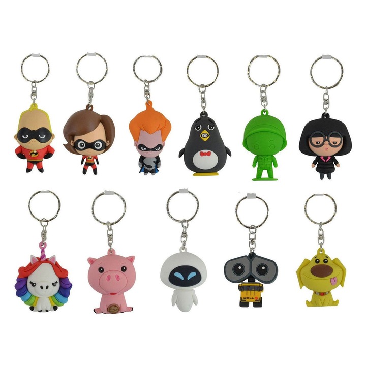 Breloc 3D, Disney, Series 8, Mistery Box, 5 cm