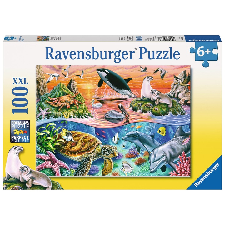 Puzzle Ravensburger - Minunatul ocean, 100 piese