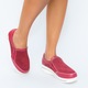 Pantofi casual din piele naturala , D&J Exclusive, Marsala, 38 EU
