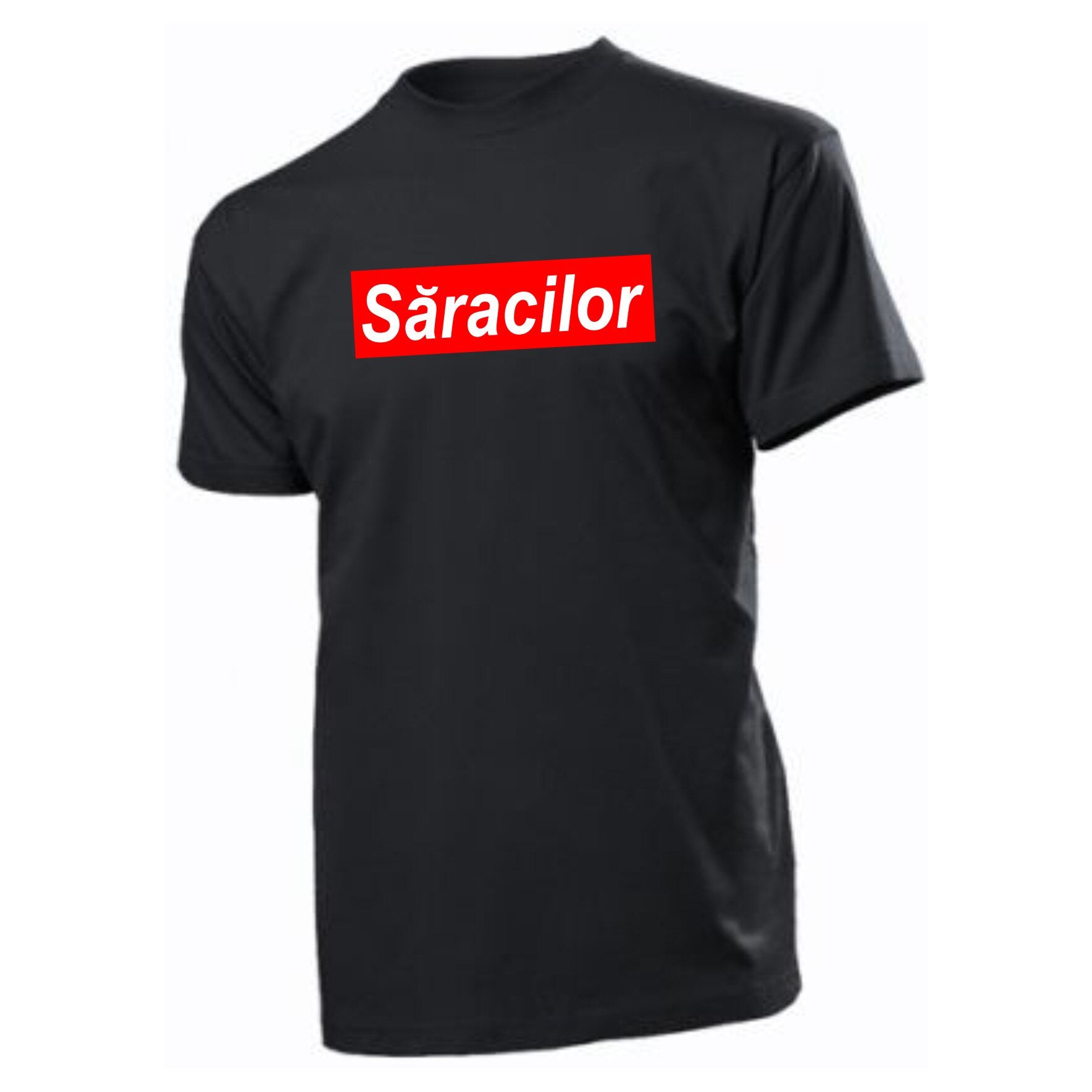 Tricou personalizat, bumbac, Stedman, unisex, negru, marime S, personalizare 