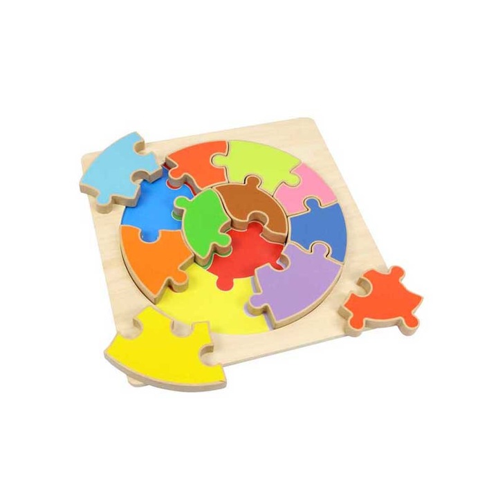 Puzzle Jigsaw, din lemn, +2 ani, Masterkidz