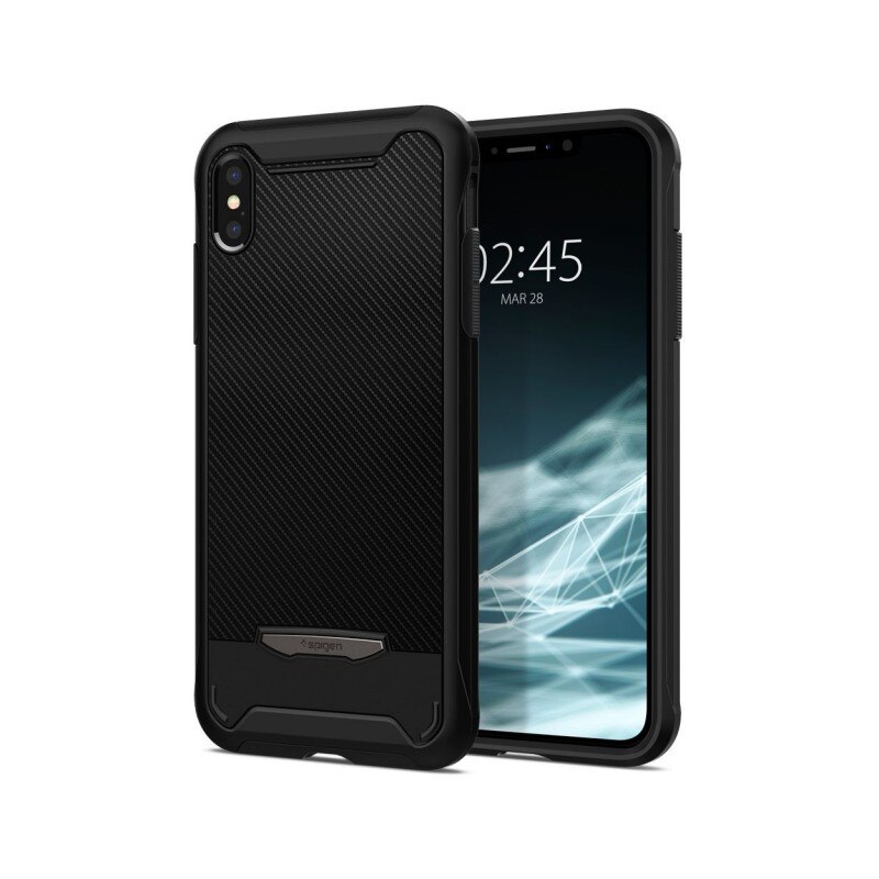 Husa Premium Originala Spigen Hybrid Nx iPhone Xs Max Black