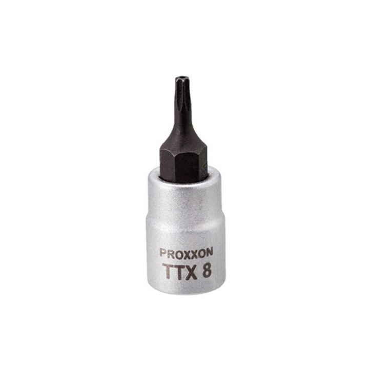 Cheie TORX TTX 8 lungime 33mm prindere 1/4" Proxxon 23753