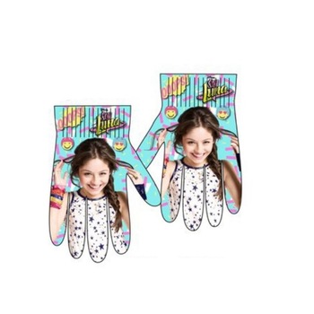 Manusi Soy Luna poliester,16-18 cm, albastru Manusi Soy Luna poliester,16-18 cm, albastru