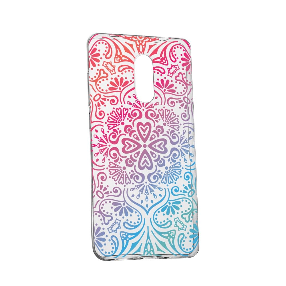 Husa pentru Nokia 3.1 (2018), Mandala color, 72, Silicon