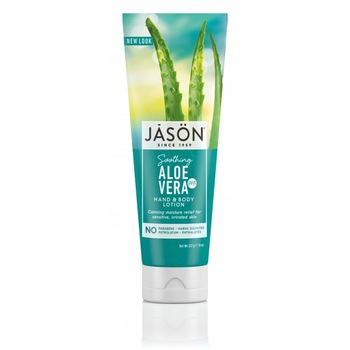 Crema hidratanta cu 84% aloe vera, pt maini si corp, Jason, 227 g Crema hidratanta cu 84% aloe vera, pt maini si corp, Jason, 227 g