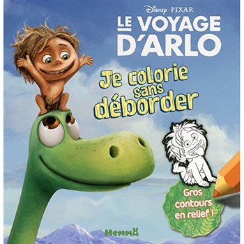 Disney Pixar - Le Voyage d'Arlo - Je colorie sans déborder- carte de colorat pentru copii Disney Pixar - Le Voyage d'Arlo - Je colorie sans déborder- carte de colorat pentru copii